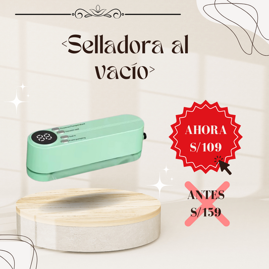 Selladora al vacío