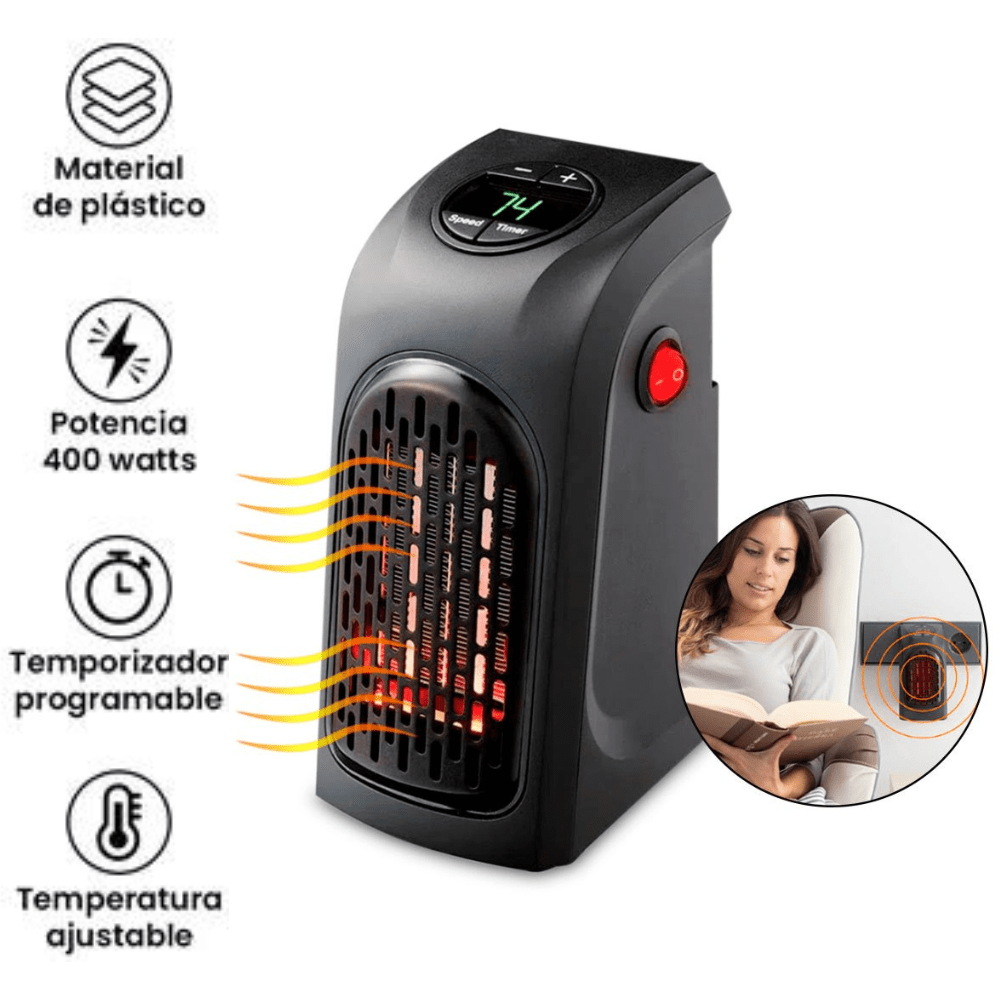 Calefactor Eléctrico Portátil